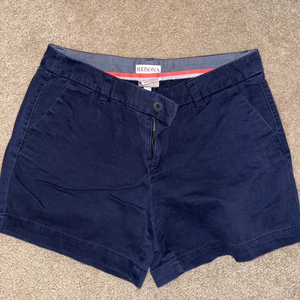 Navy shorts